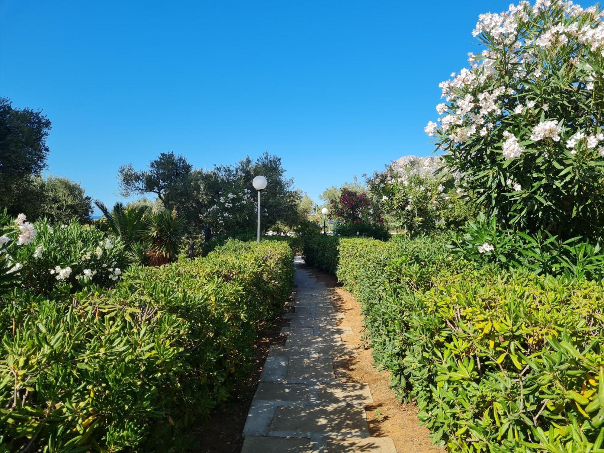 Azzurra Cottage Terrasini Bagian luar foto